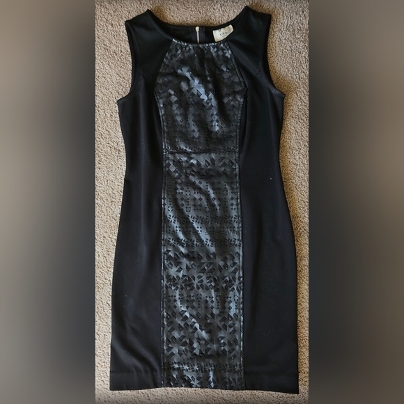 ECI New York Woman's Little Black Dress Size 8 - Picture 1 of 3